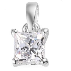 New 925 Sterling Silver pendant with Swarovski zirconia